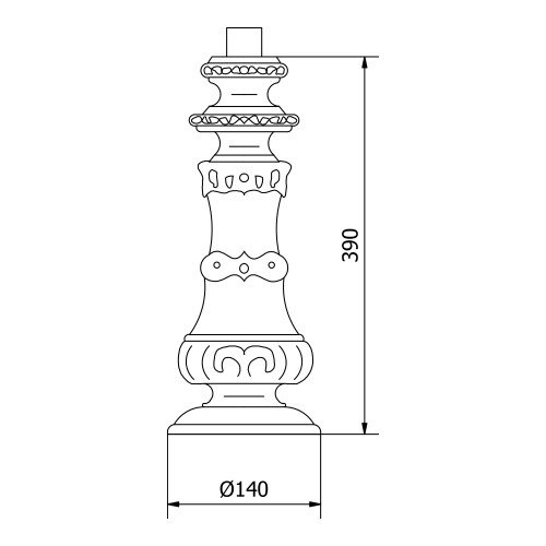 Sokkel KS205