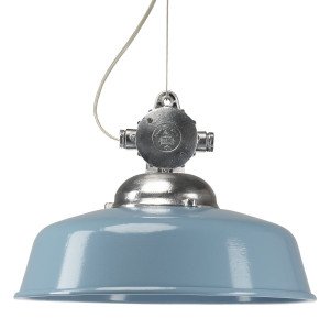 Hanglamp Detroit Retro & Vintage Blauw Hanglamp Detroit Retro & Vintage Blauw