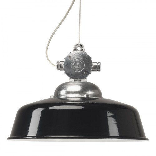 Hanglamp Detroit Retro & Vintage Industrie Zwart
