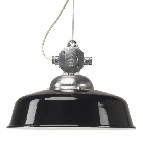 Hanglamp Detroit Retro & Vintage Industrie Zwart