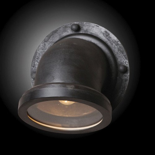 industriële spots - Auckland wandlamp zwart - stoere lampen - industriële lamp - Nostalux