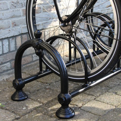 Fietsenrek Aluminium Amsterdam (1243k4) - KS Verlichting - Tuinornamenten & Overige