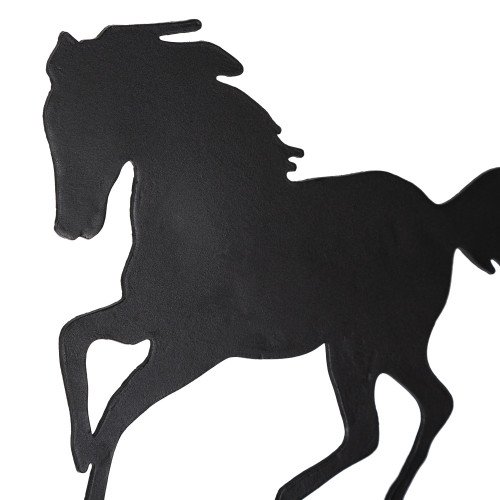 Windwijzer Paard - messing en aluminium 