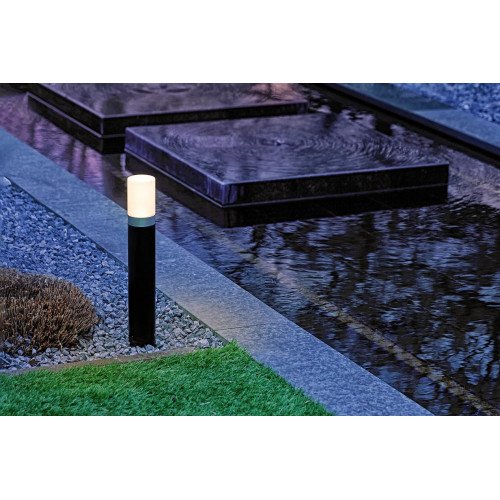 Barite 40 tuinlamp van Prolight op 12 volt modern design en zwarte kleur