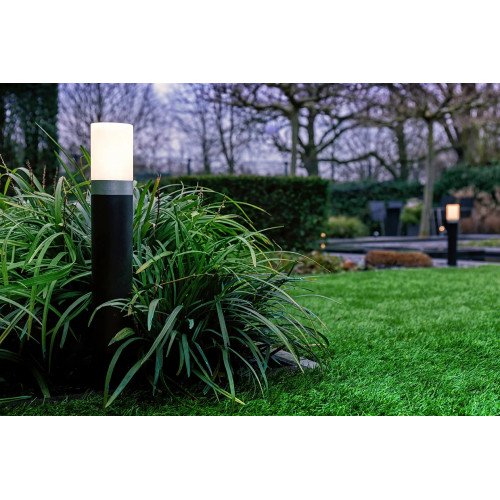 Barite 40 tuinlamp van Prolight op 12 volt modern design en zwarte kleur