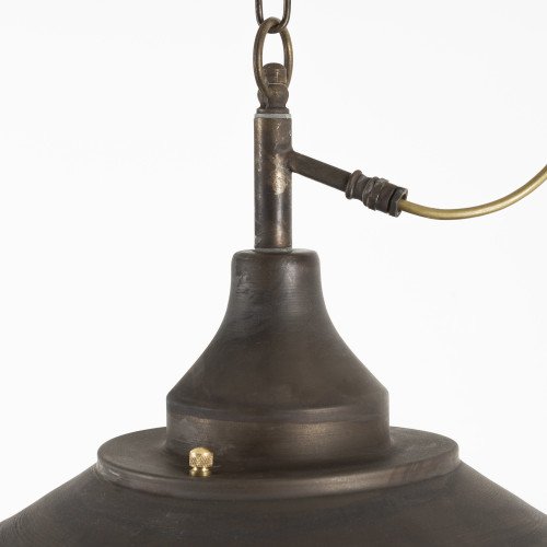 veranda verlichting - Navy Kettinglamp Dark Brass (7729) - KS Verlichting - Stoer & Industrieel - Nostalux