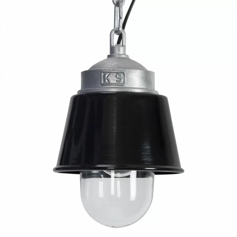 stoere industriele hanglamp ks kostas zwart nostalux nl