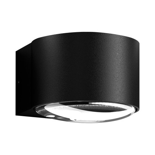 Icon wandspot down zwart