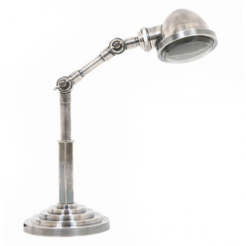 Nostaluce Bureaulamp Nano Zilver | Nostalux.nl