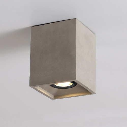 Plafondspot Bloc warm grijs modern