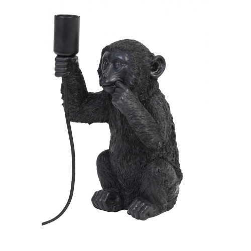 Tafellamp Monkey zwart