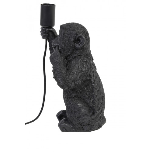 Tafellamp Monkey zwart