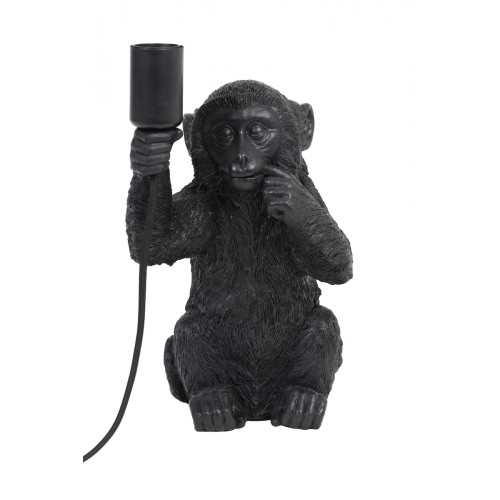 Tafellamp Monkey zwart