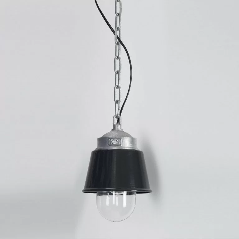 stoere industriele hanglamp ks kostas zwart nostalux nl