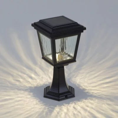 Integratie Gevangenisstraf Intrekking Buitenlamp solar Arosa op sokkel? | Nostalux.nl