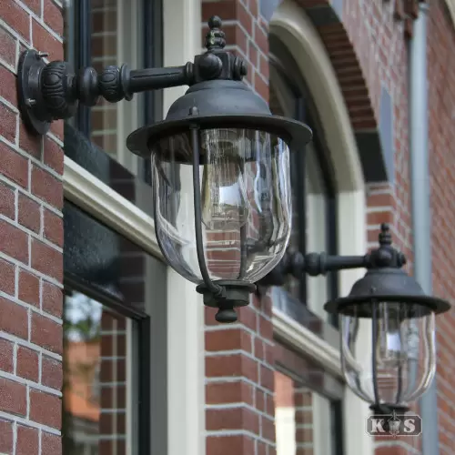 Bronzen buitenlamp