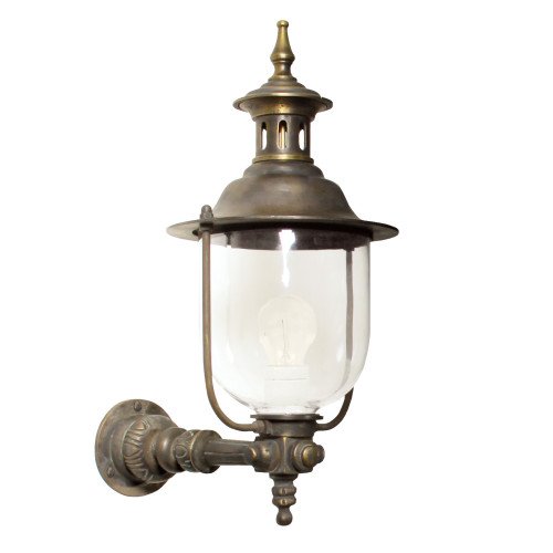 Bronzen buitenlamp Lindau staand XL
