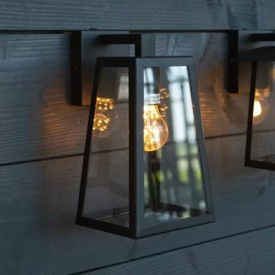 is er incident Communistisch KS Luuk wandlamp voor buiten kopen? Zwarte buitenverlichting| Nostalux.nl