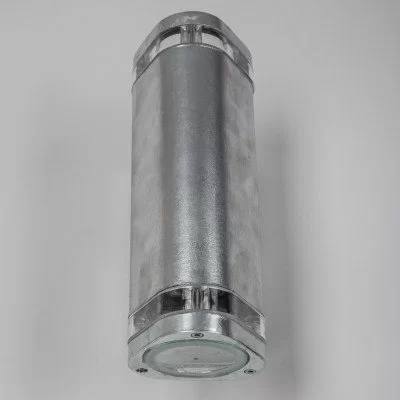 Kostbaar oorsprong statisch Buitenlamp Ambient verzinkt Up & Downlighter - wandspot verzinkt staal -  wand buitenverlichting modern | Nostalux.nl