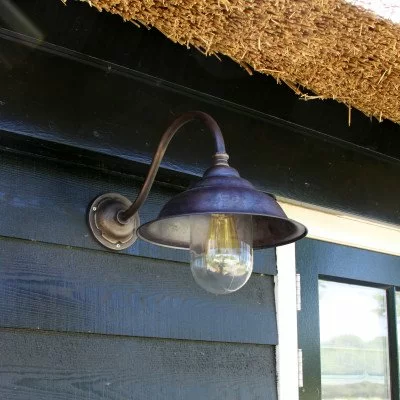 capsule lamp Stoel Buitenverlichting KS Savoye I Landelijke stallamp - buitenlamp | Nostalux.nl