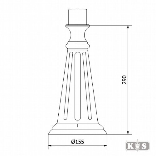 Sao Paulo (5100) - KS Verlichting - Buitenverlichting Zeskant