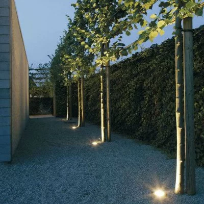 Centraliseren gevangenis Oorlogsschip Buitenverlichting KS Grondspot 10 rond - Grondspots