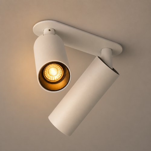 Binnenverlichting Vigo 2-lichts inbouwspot wit