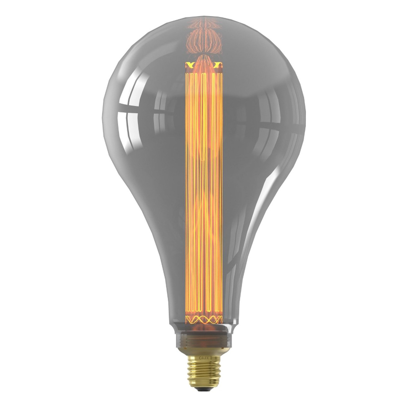 Calex XXL Royal Series Kalmar LED Lamp - XXL Lichtbron Titanium - E27 - 3.5W - Dimbaar