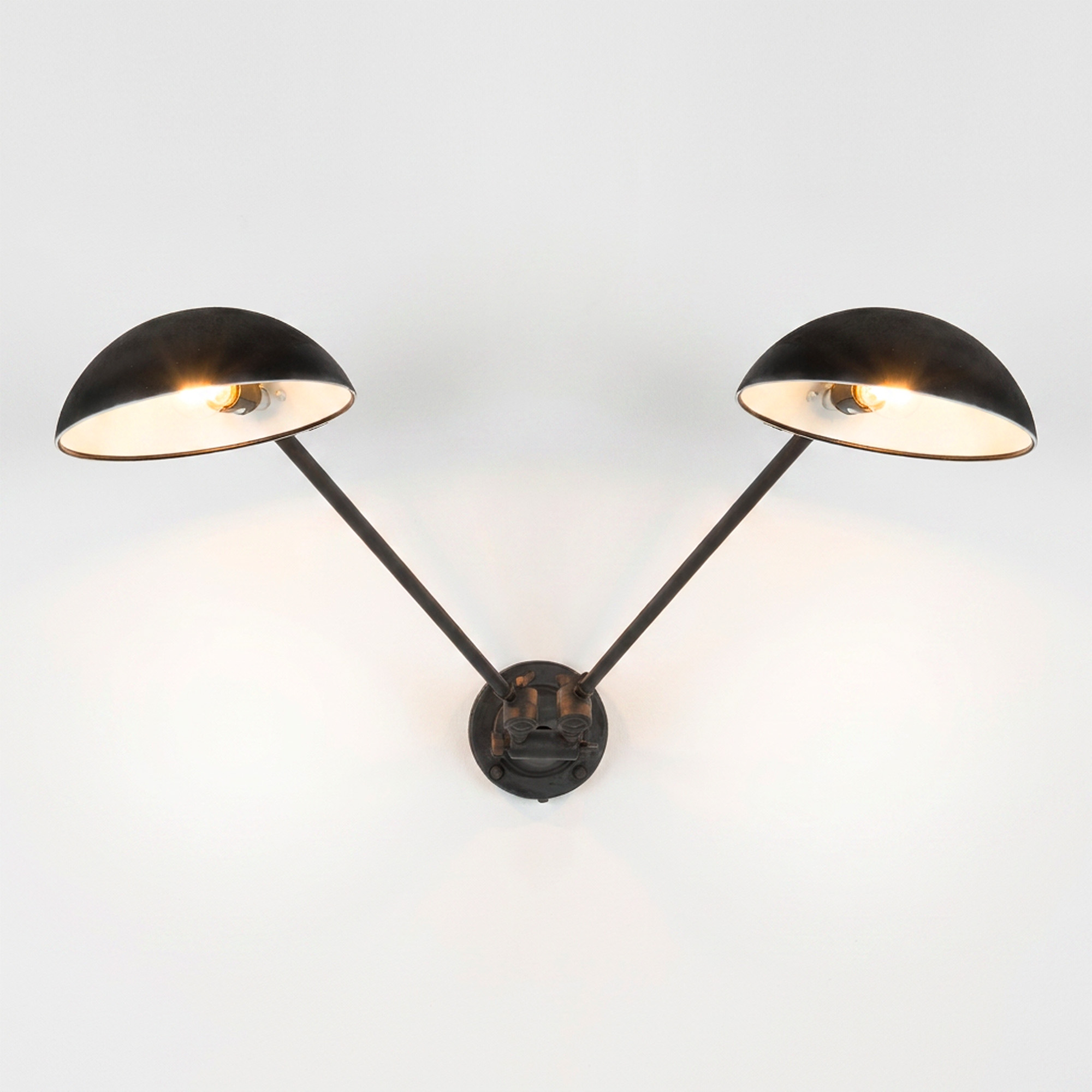 Muurlamp Odessa Antiek Zwart