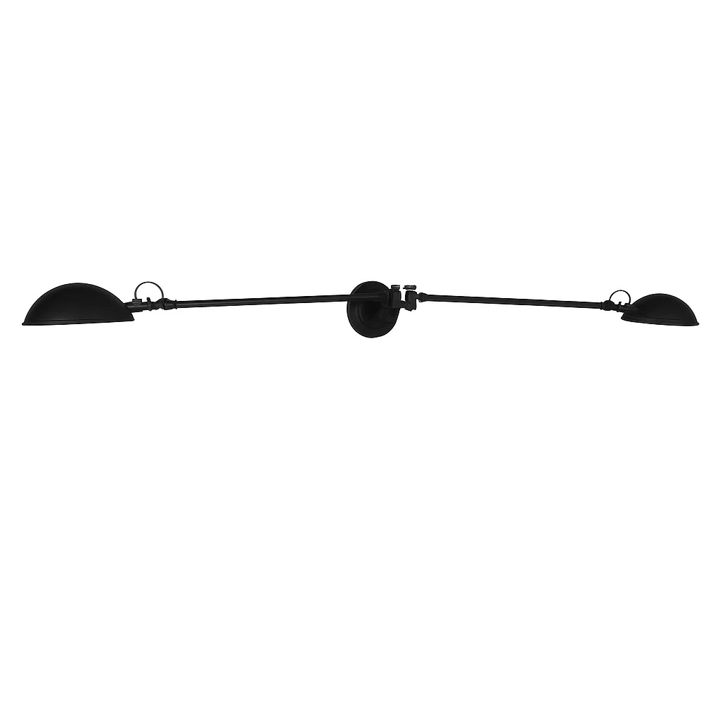 Nostaluce Muurlamp Odessa Antiek Zwart