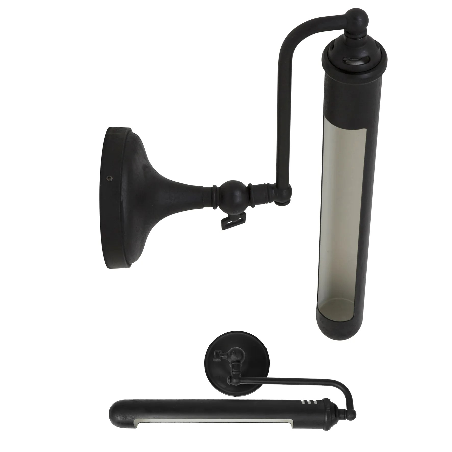 KS Verlichting Muurlamp Cabot Tube L Antiek Zwart