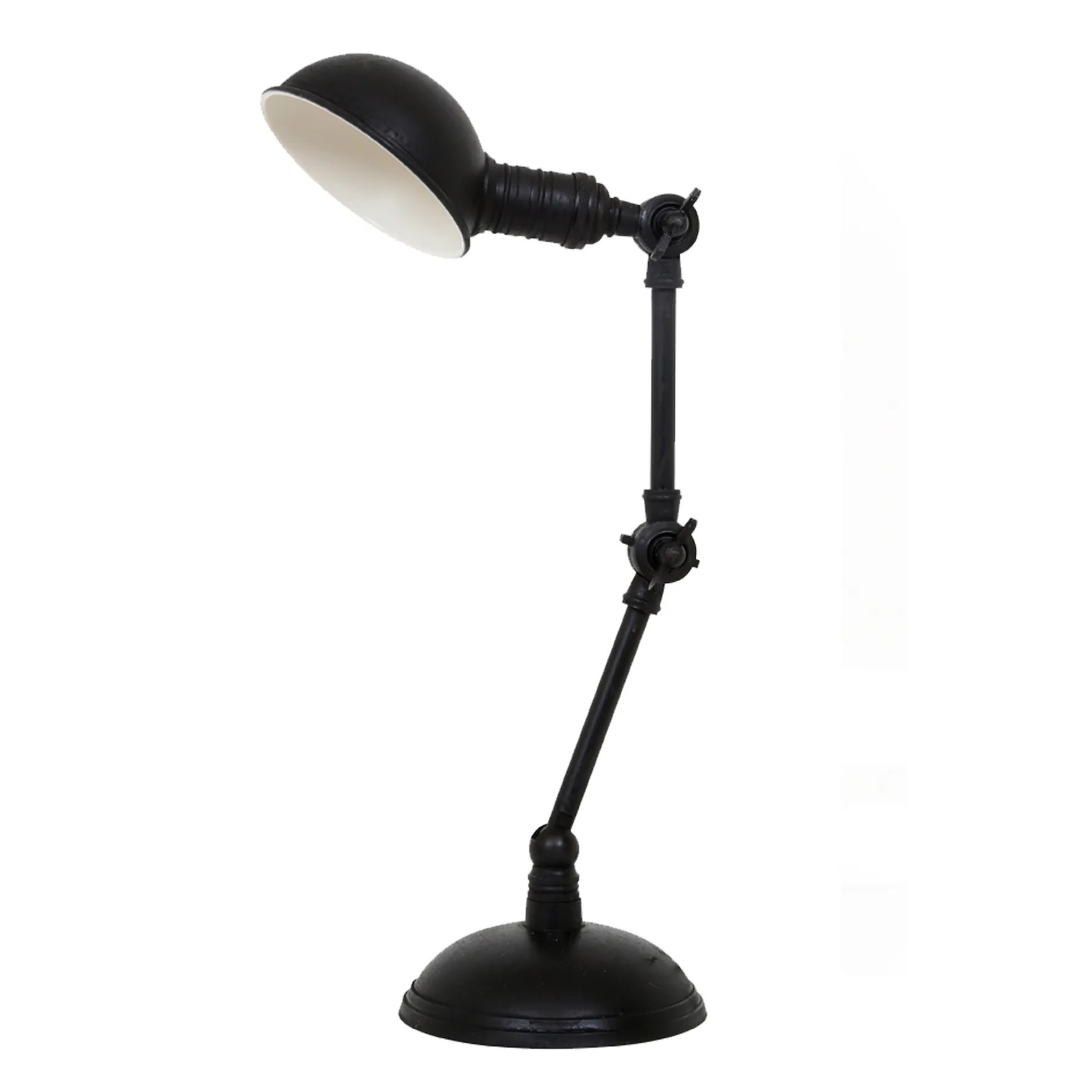 Bureaulamp Princeton Antiek Zwart