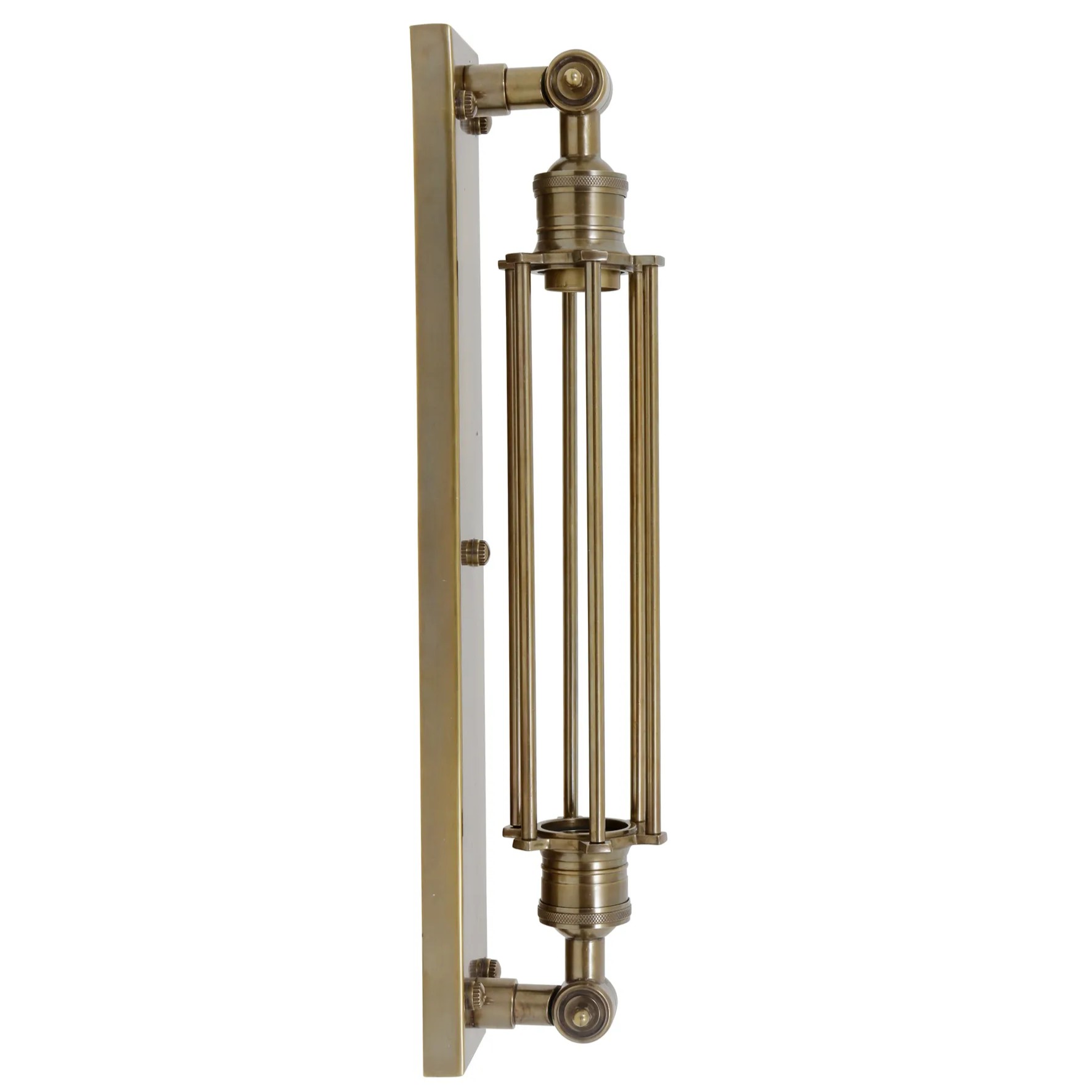 Muurlamp Astor Antiek Messing