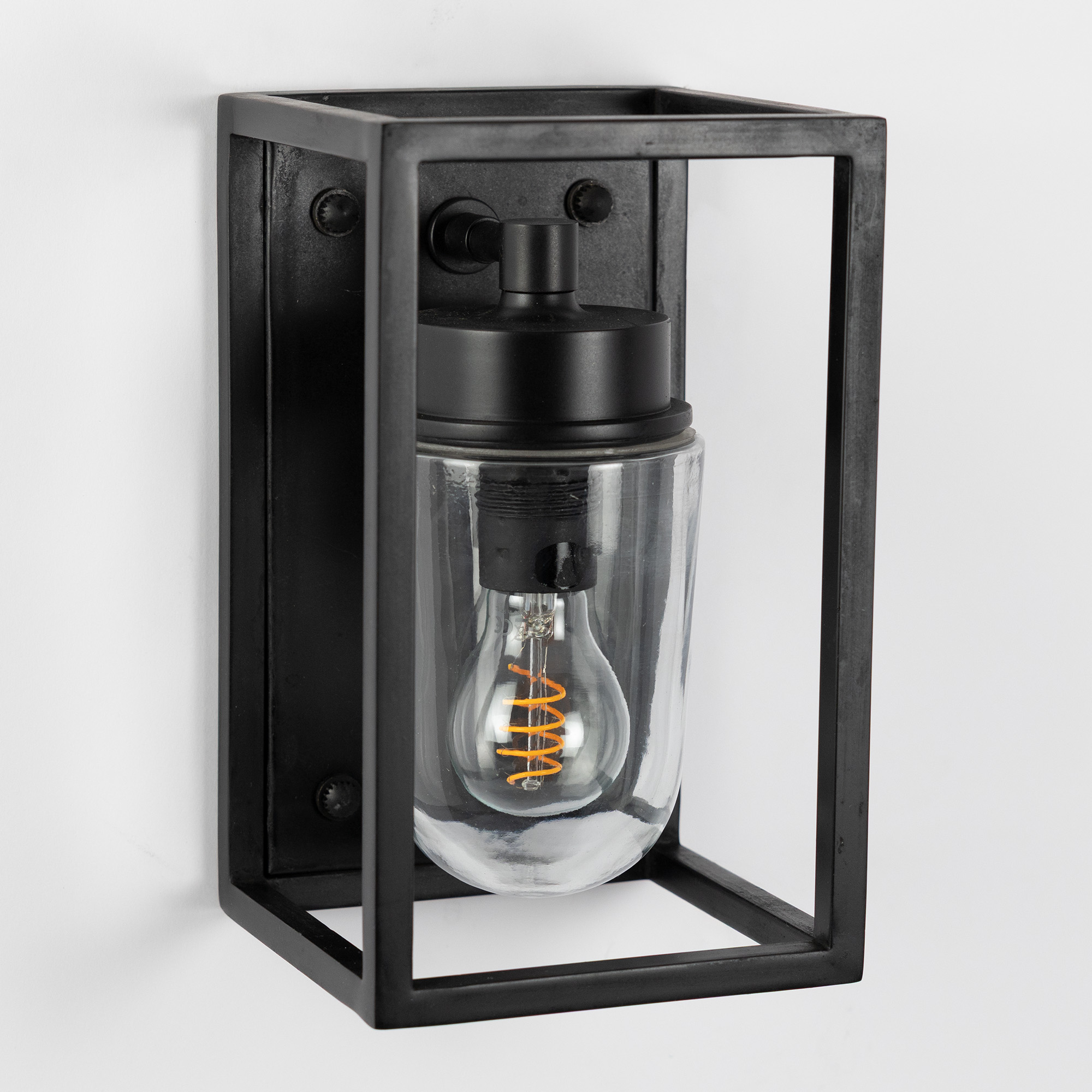Wandlamp In-Outdoor Fitzroy Zwart