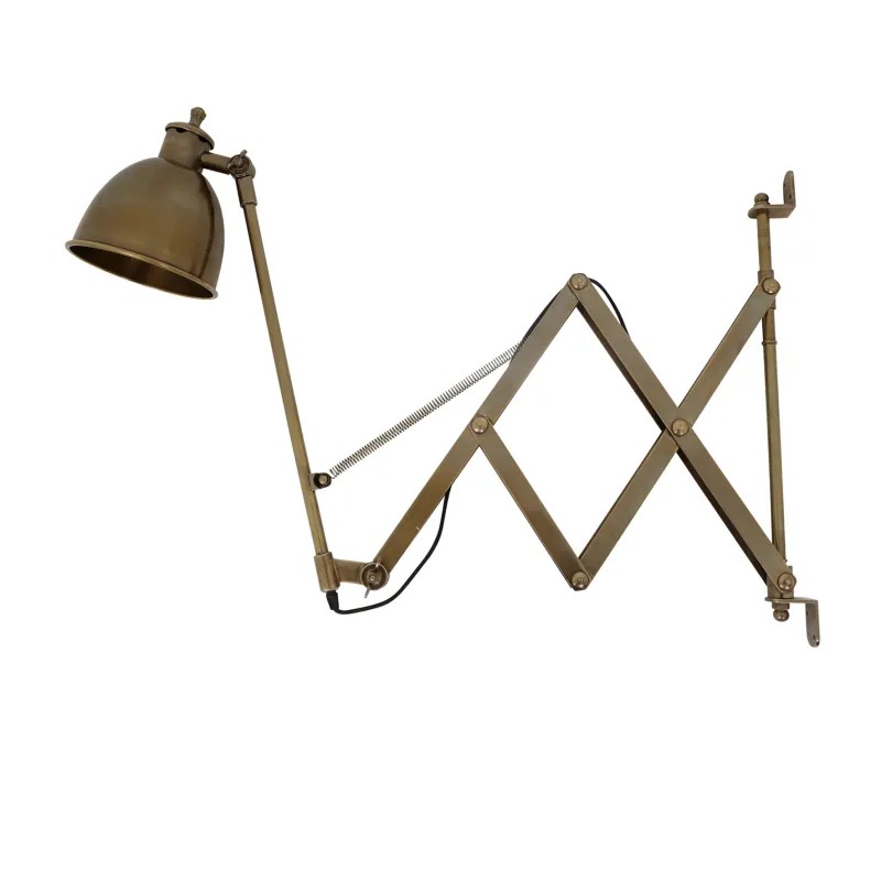 Nostaluce Muurlamp Ripley Antiek Messing