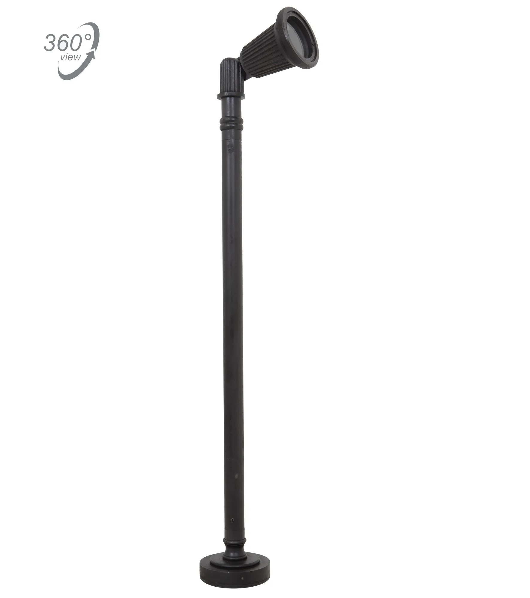 Vloerlamp Stanley Antiek Zwart