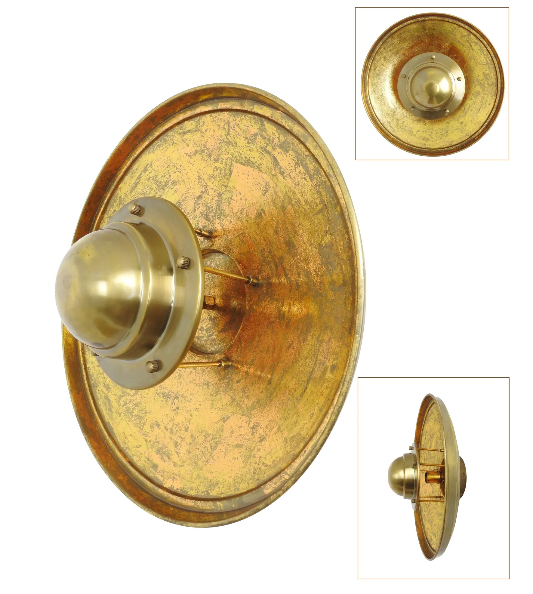 Muurlamp Sunset Antiek Goud