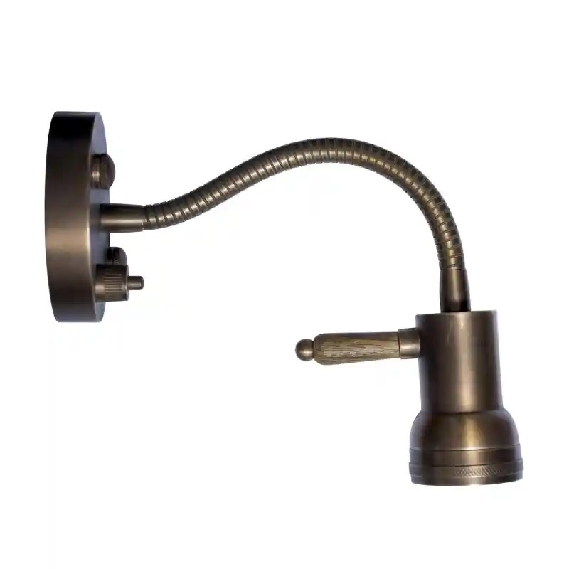 Nostaluce Muurlamp Twister Antiek Messing