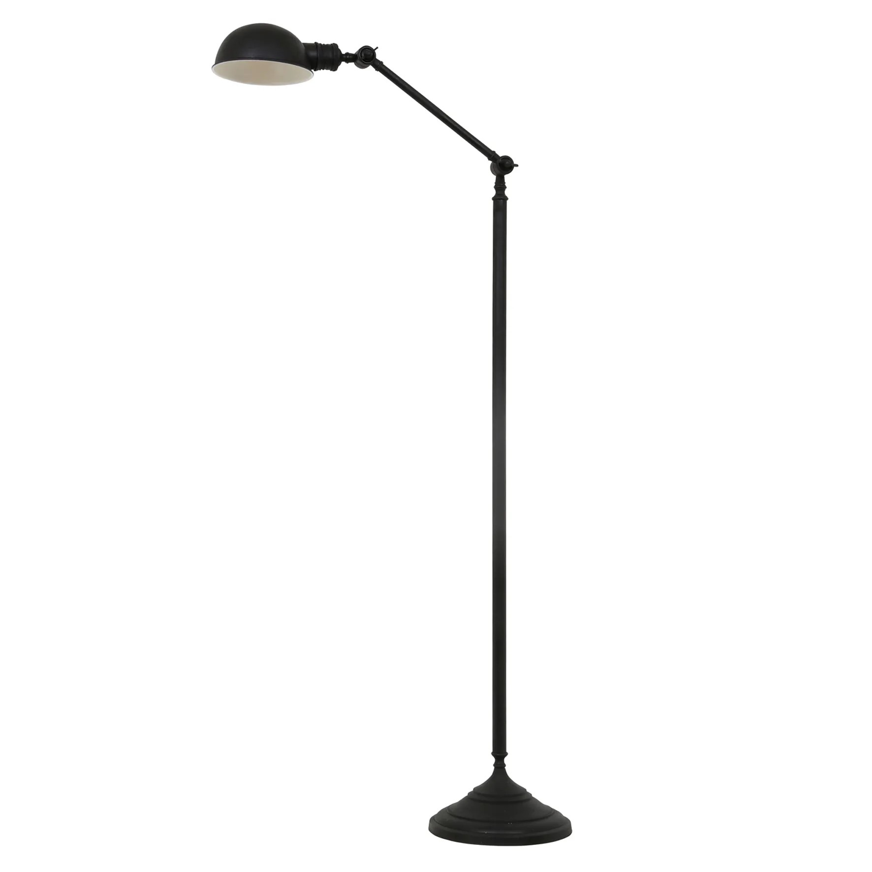 KS Verlichting Vloerlamp Vienna Antiek Zwart