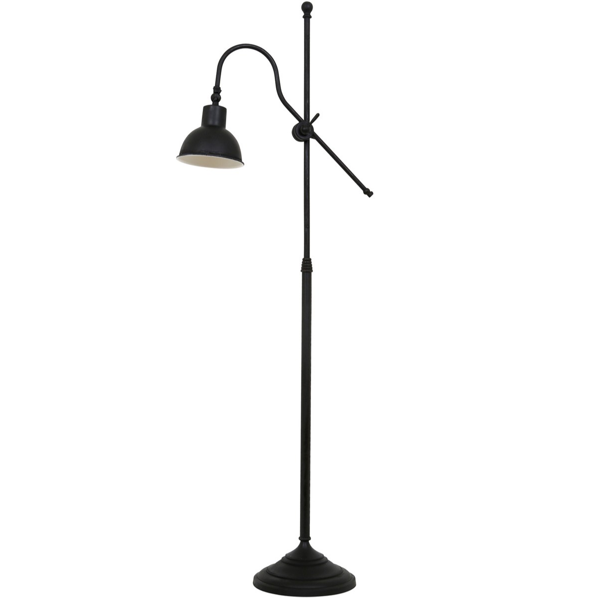 Nostaluce Vloerlamp Verona Antiek Zwart