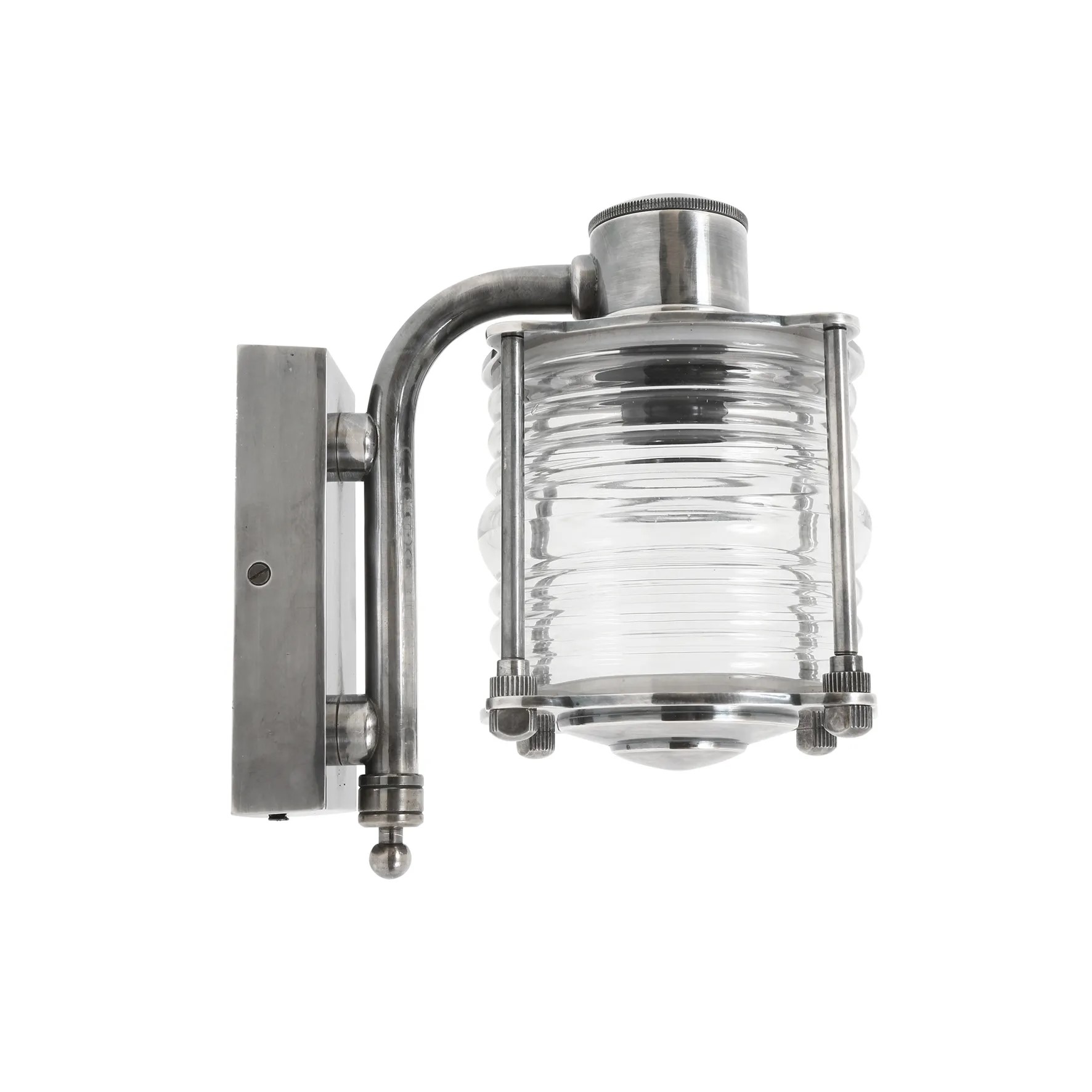 KS Verlichting Muurlamp Torbay Antiek Zilver