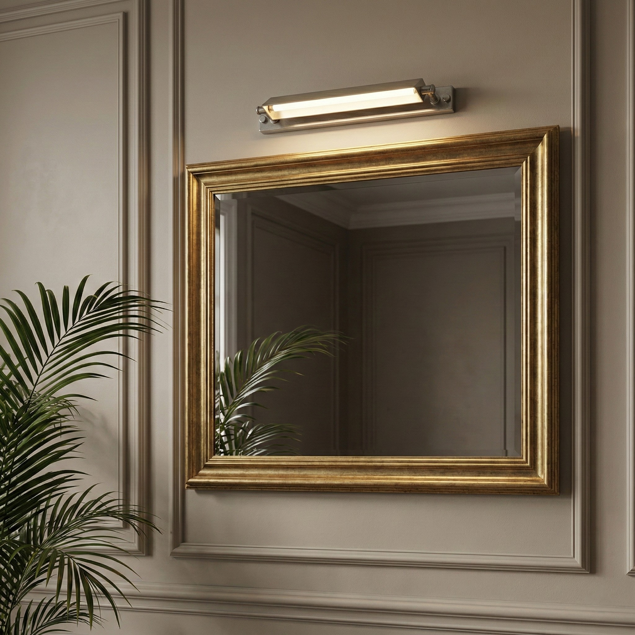 KS Verlichting Muurlamp Goya Antiek Zilver