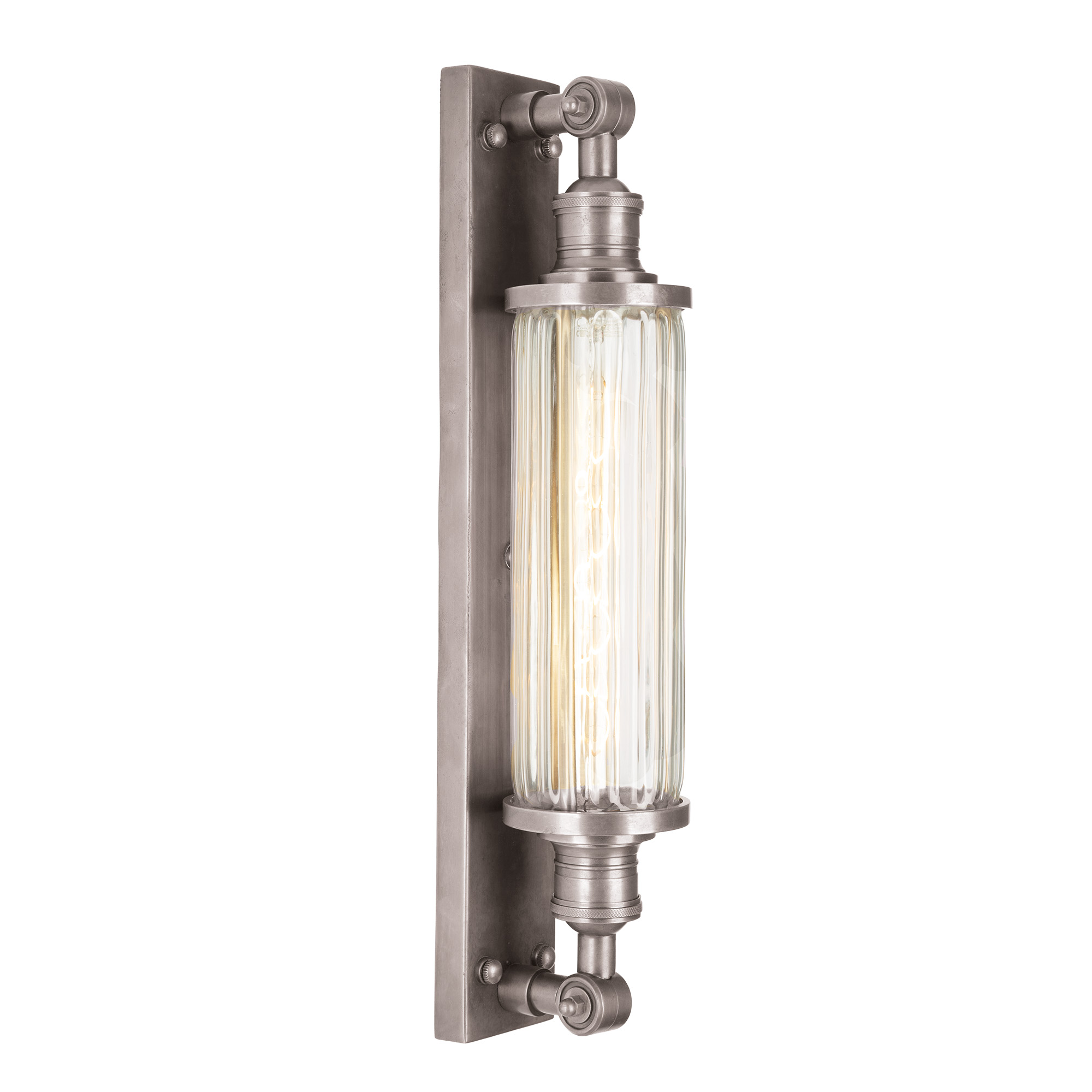 KS Verlichting Muurlamp Astor Outdoor Antiek Zilver
