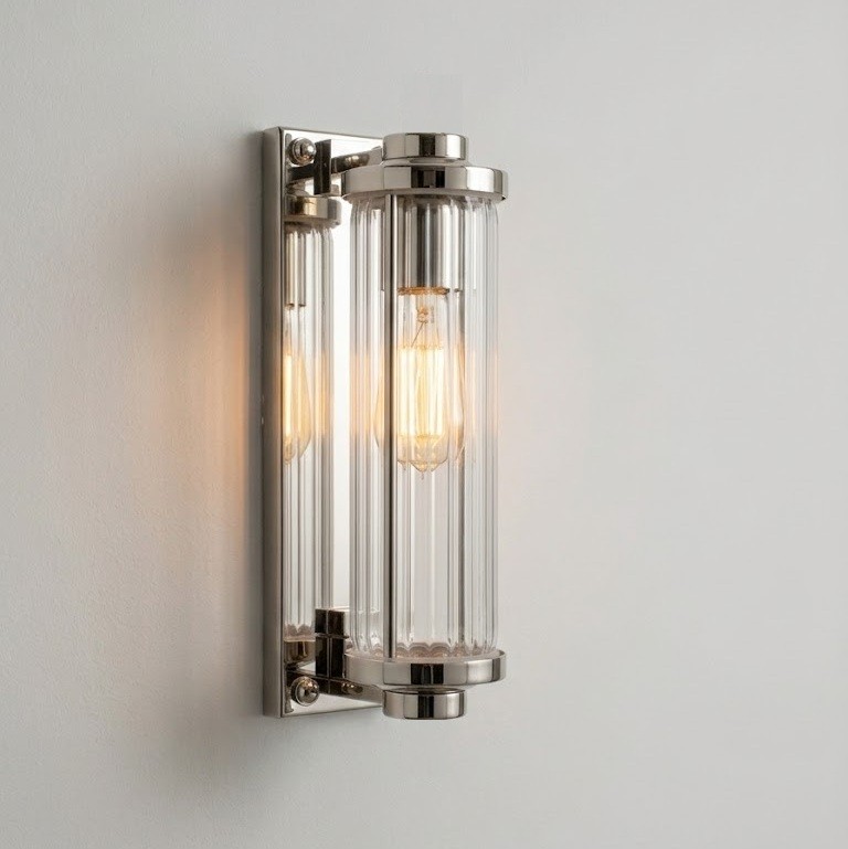 KS Verlichting Muurlamp Porter Outdoor Antiek Zilver