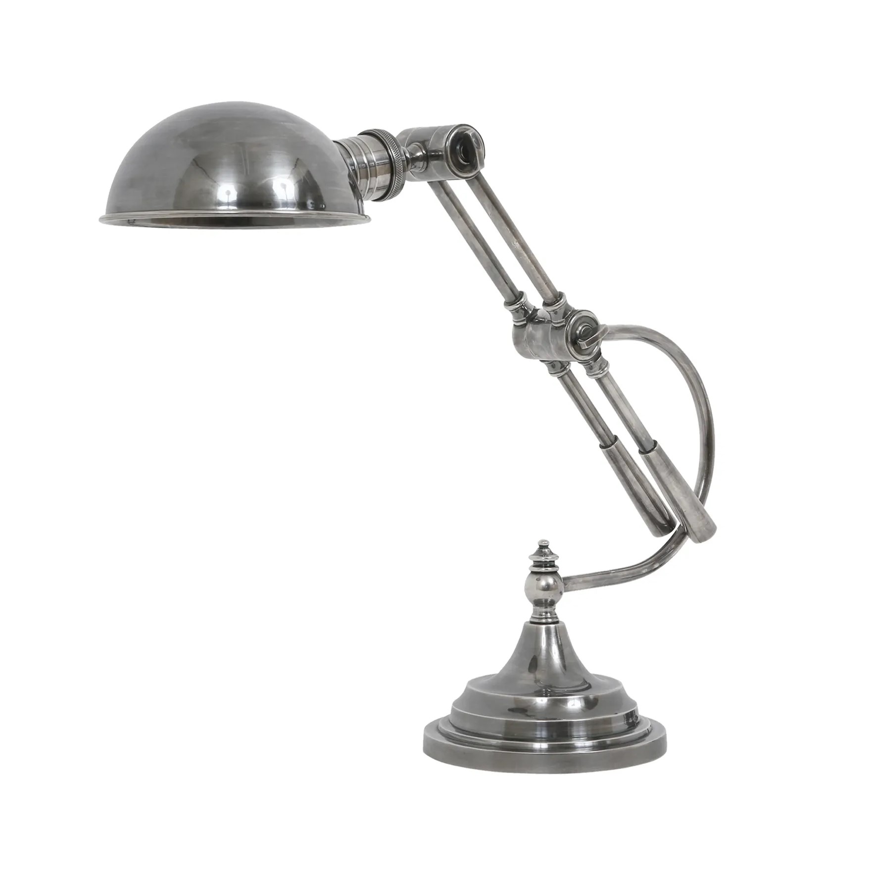 Tafellamp Hadley Antiek Zilver