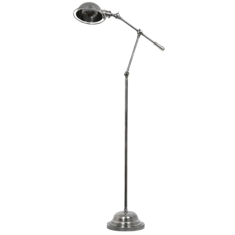 Vloerlamp Dover Antiek Zilver