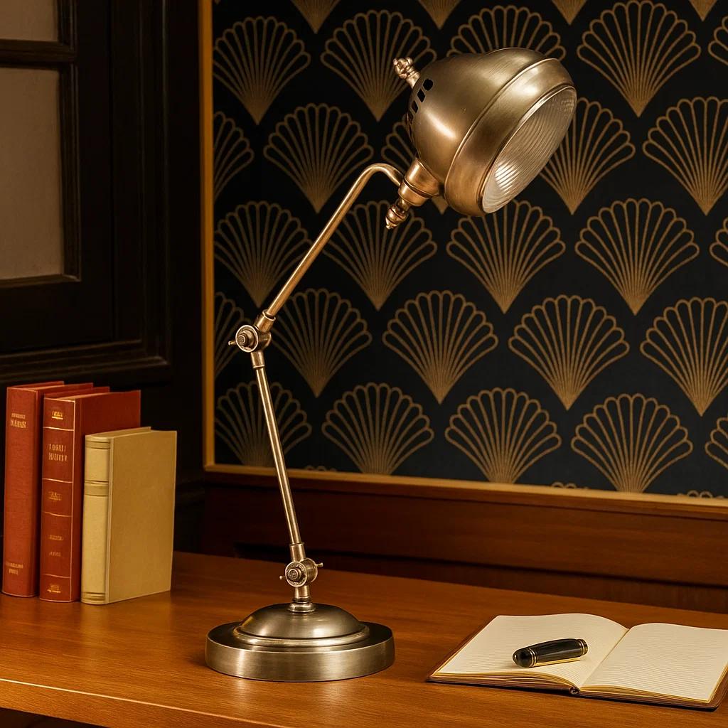 Tafellamp Docklands Antiek Zilver