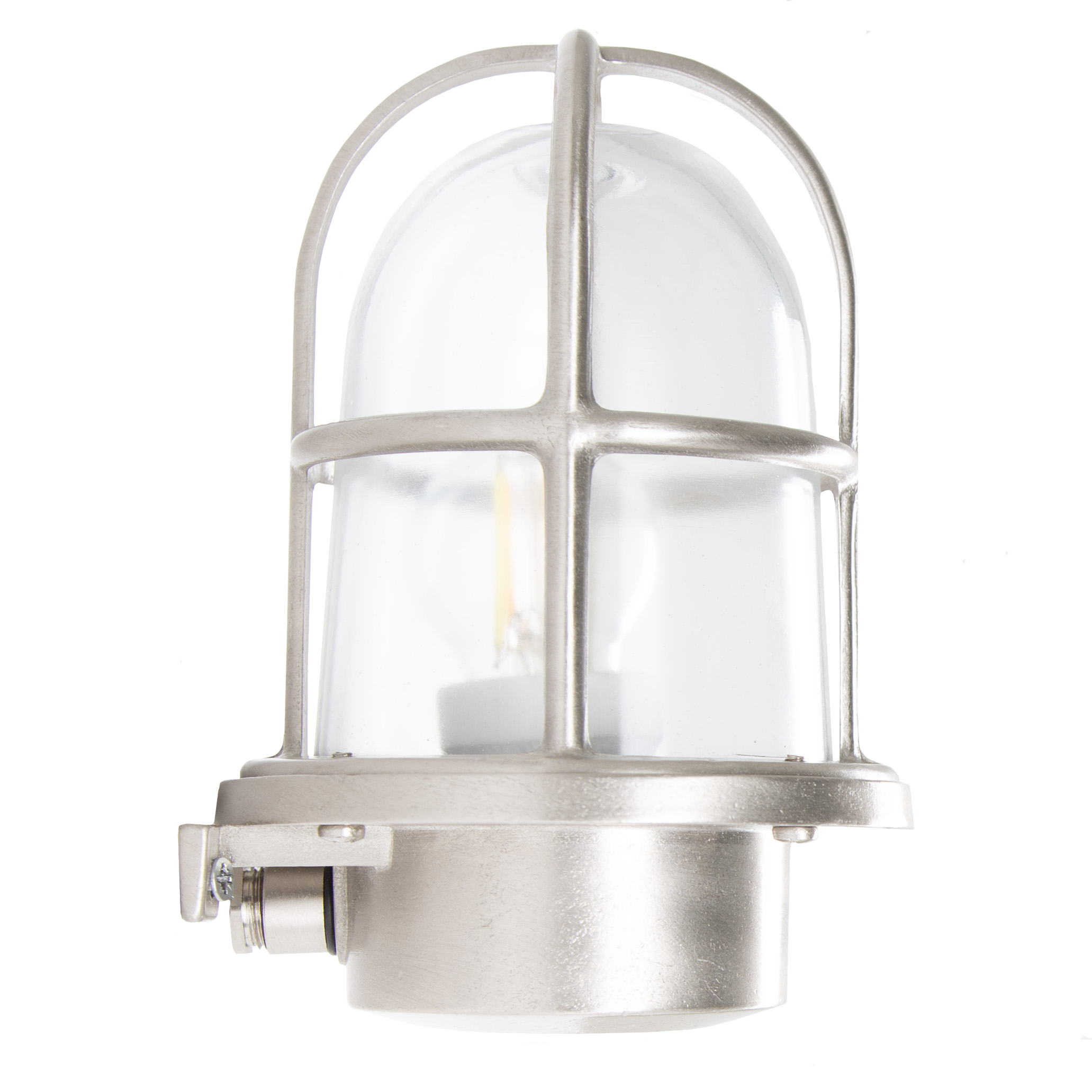 KS Verlichting bulleye wandlamp Caspian II Nikkel KS Verlichting bulleye wandlamp Caspian II Nikkel