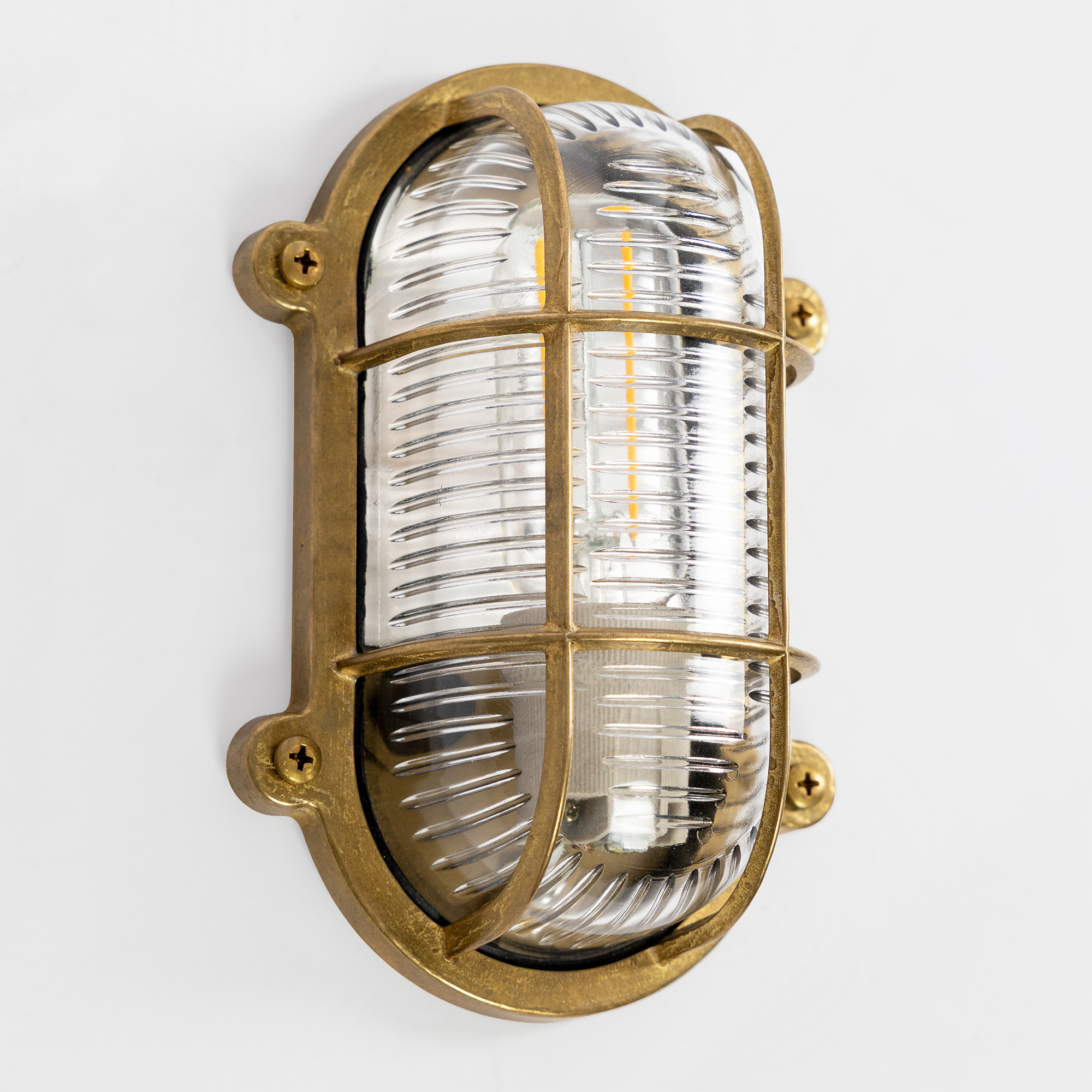 Nautic V Scheepslamp Brons