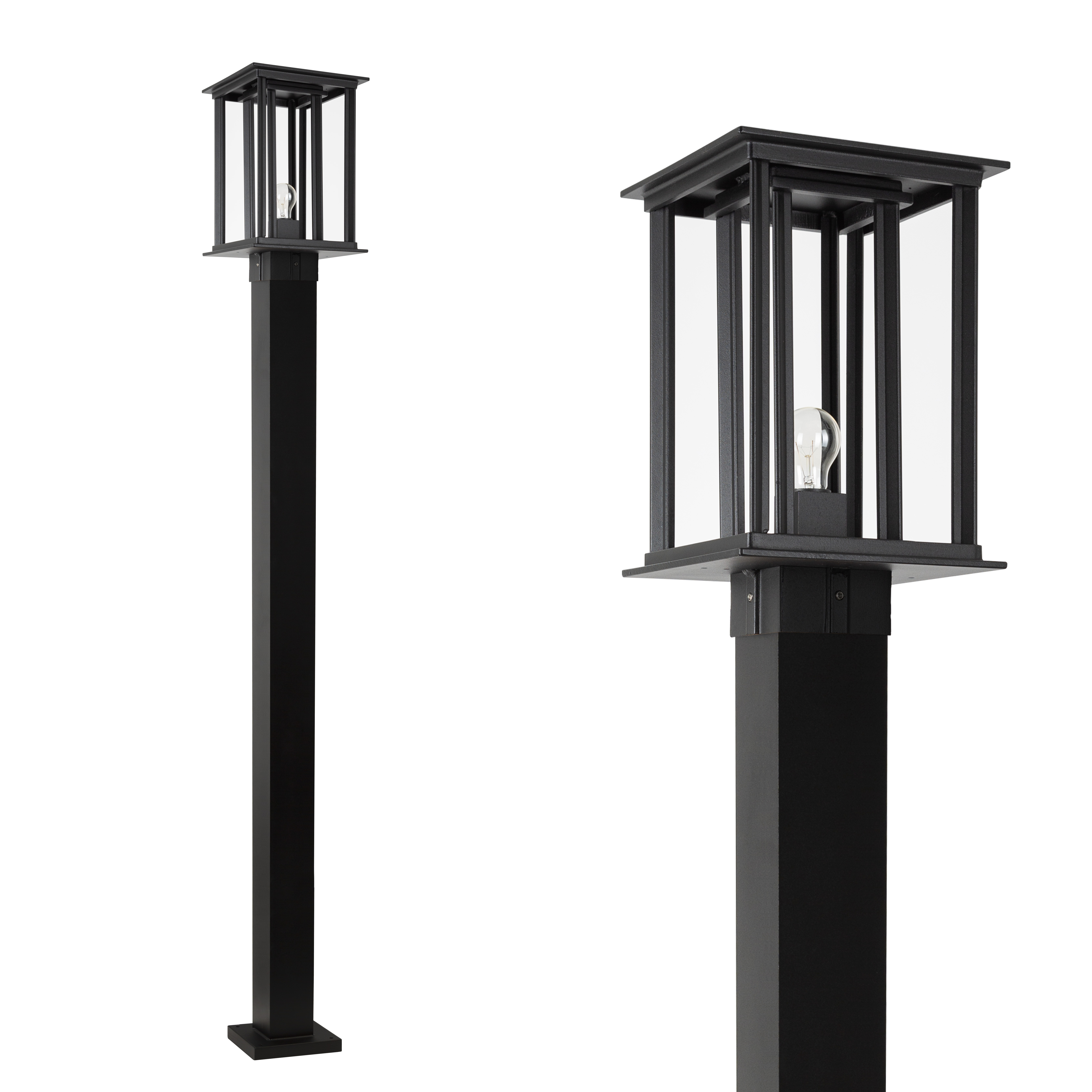 KS Verlichting lantaarnpaal Capital New York Lantaarn zwart